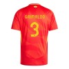 Virallinen Fanipaita Espanja Alejandro Grimaldo 3 Kotipelipaita Euro 2024 - Miesten